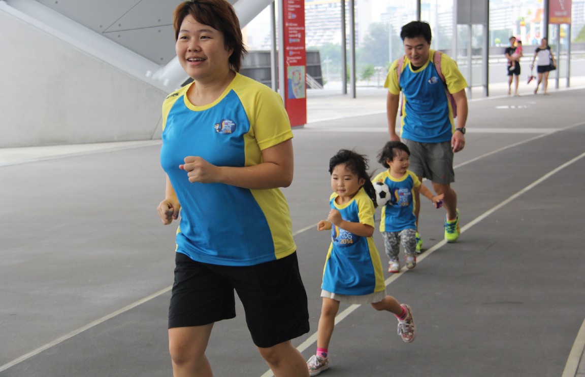IT’S FAMILY DAY EVERY DAY AT THE SINGAPORE SPORTS HUB