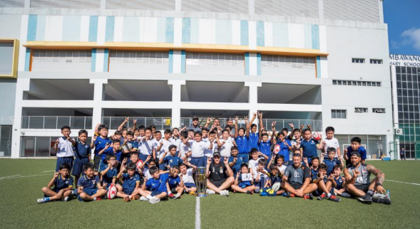 SUNWOLVES INSPIRE YOUNG FANS AT FUN-FILLED AFTERNOON OF RUGBY COACHING