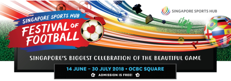 SINGAPORE SPORTS HUB SCORES WITH MORE THAN 20,000 TURNOUT AT ITS FESTIVAL OF FOOTBALL OPENING WEEK