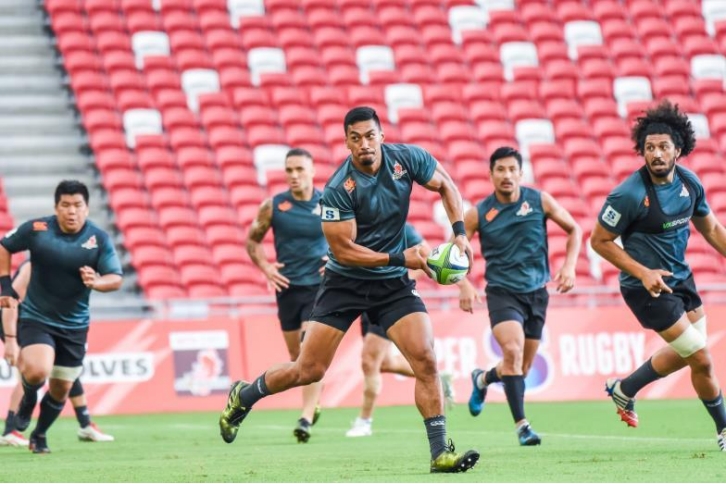 SUNWOLVES AND STORMERS PREPPING FOR AN ELECTRIFYING MATCH AT THE SINGAPORE SPORTS HUB