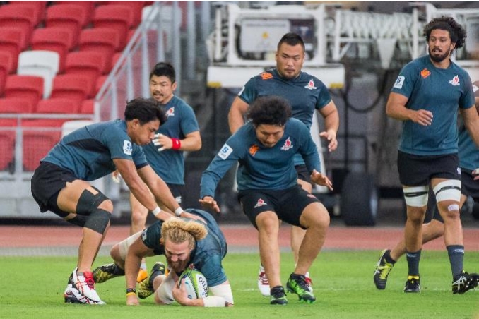 SUNWOLVES TO TAKE ON SHARKS IN FINAL BATTLE AT THE SINGAPORE SPORTS HUB