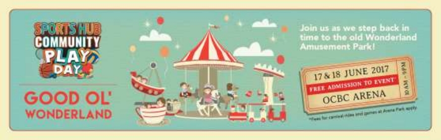RELIVE THE GOOD OL’ WONDERLAND AT THE SPORTS HUB COMMUNITY PLAY DAY