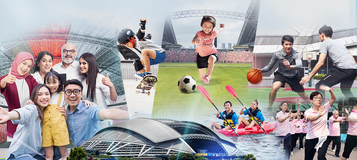 CELEBRATING A LIVELY NEW CHAPTER IN THE SINGAPORE SPORTS HUB STORY