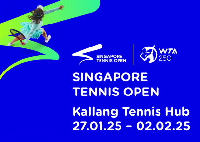 Singapore, it’s time to serve Singapore Tennis Open rallies tennis fans, athletes, and aspirants!