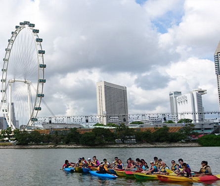 Marina Cityscape Kayak Excursion