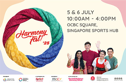 CELEBRATING 60 YEARS OF UNITY AT HARMONY FEST!’25 AT SINGAPORE SPORTS HUB