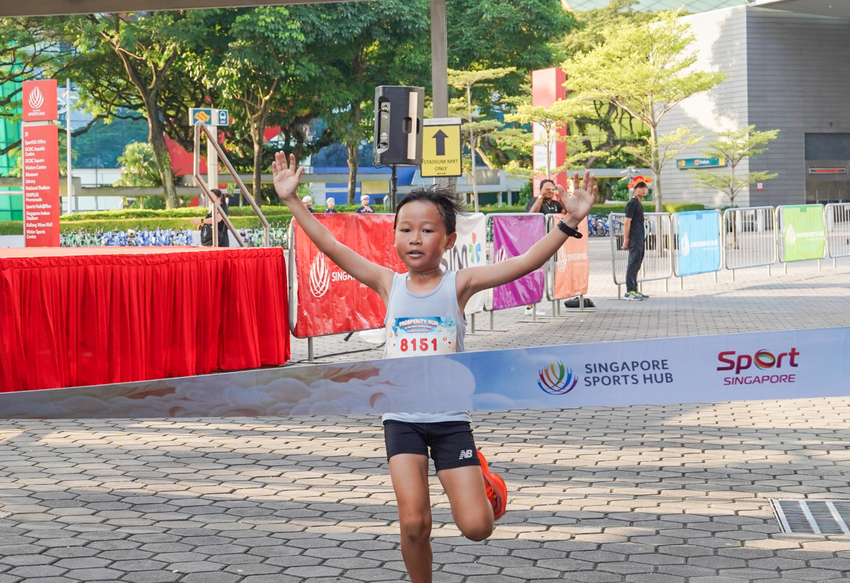 Little Legs, Big Strides: Jerome's Journey From Family Fun Runs to the AirAsia Kallang Run