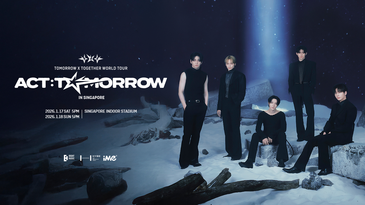 TOMORROW X TOGETHER WORLD TOUR <ACT:TOMORROW> IN SINGAPORE
