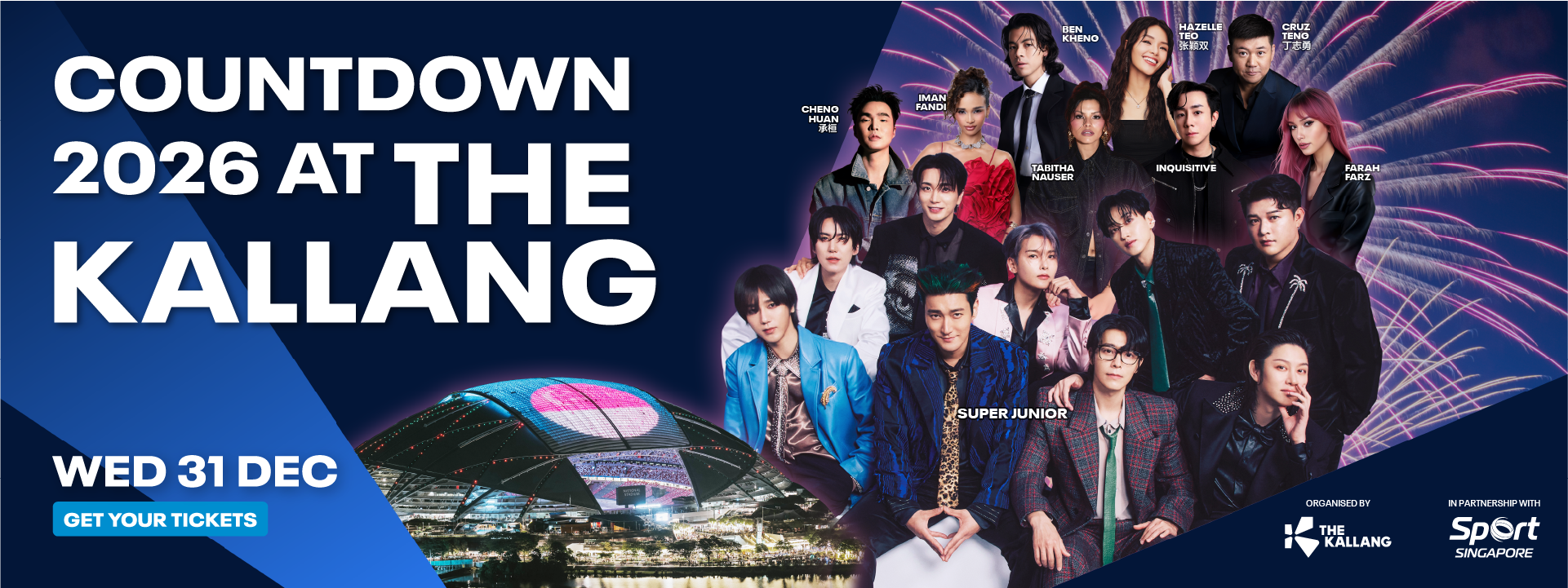 Countdown 2026 Concert at The Kallang