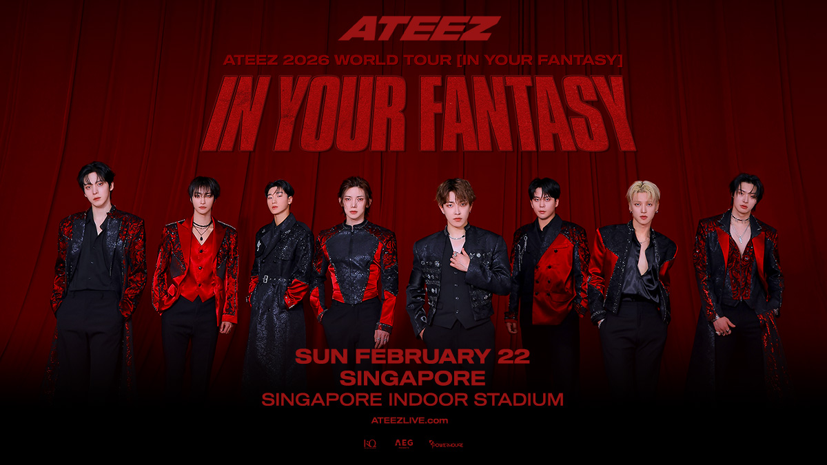 ATEEZ 2026 WORLD TOUR [IN YOUR FANTASY] IN SINGAPORE