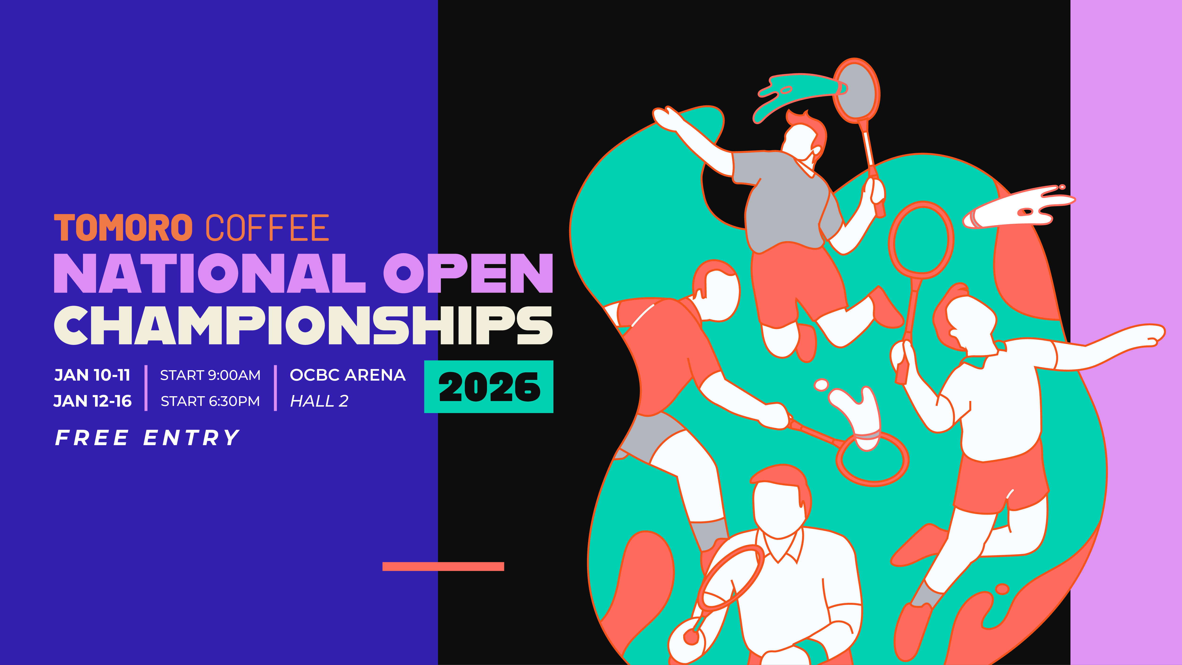 Tomoro Coffee National Open Championships 2026 