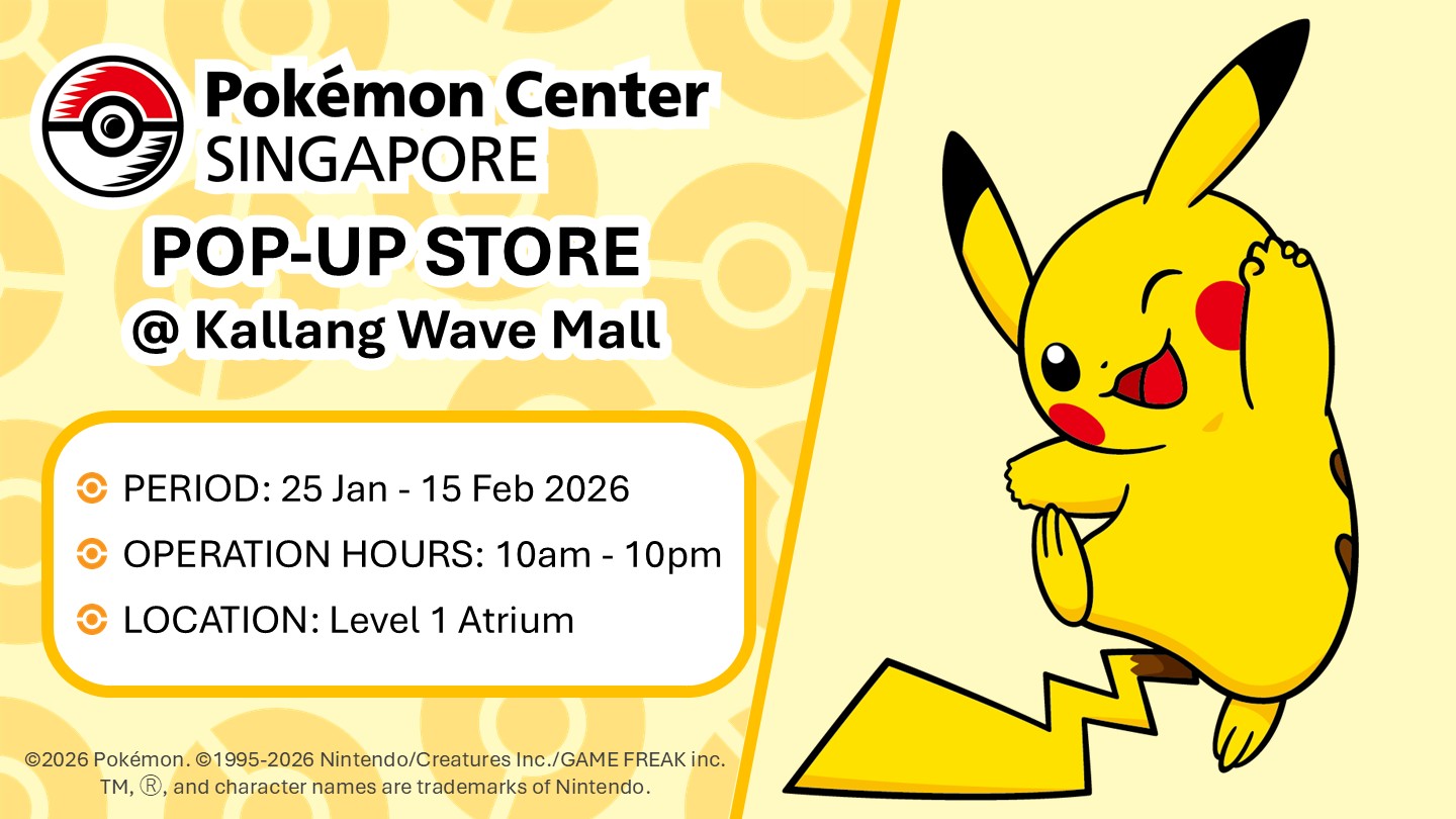 POKÉMON CENTER SINGAPORE POP-UP STORE