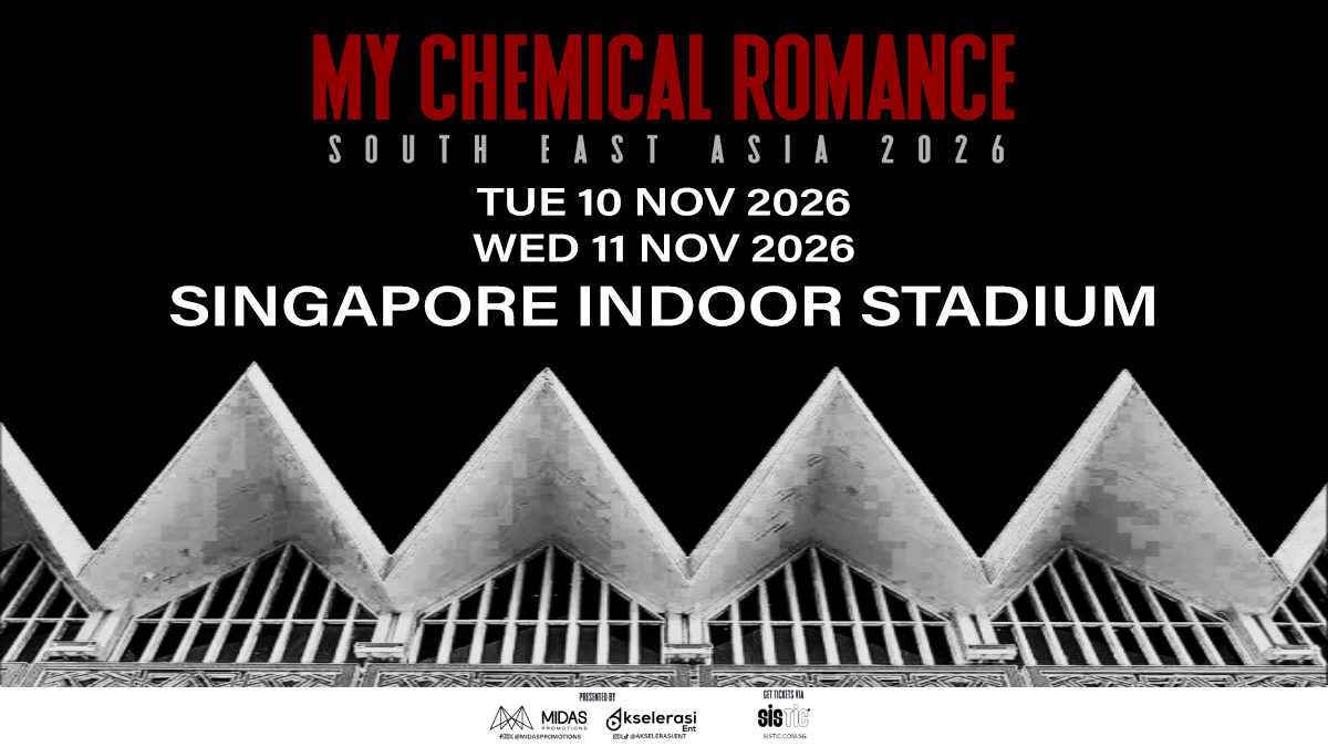 MY CHEMICAL ROMANCE LIVE IN SINGAPORE 2026 