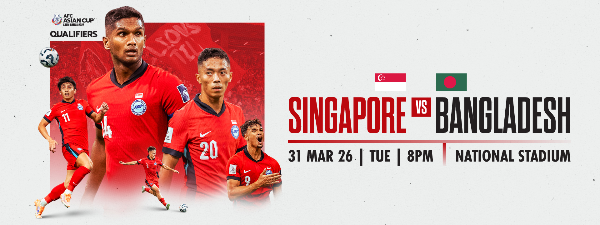 AFC Asian Cup Qualifiers™: Singapore vs Bangladesh