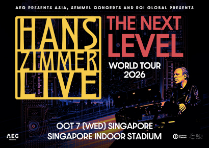 HANS ZIMMER LIVE  - THE NEXT LEVEL IN SINGAPORE