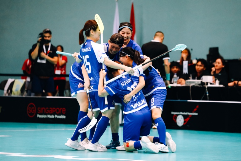 The world’s best step into the rink at the 2023 Women’s Floorball Championships held at the Singapore Sports Hub