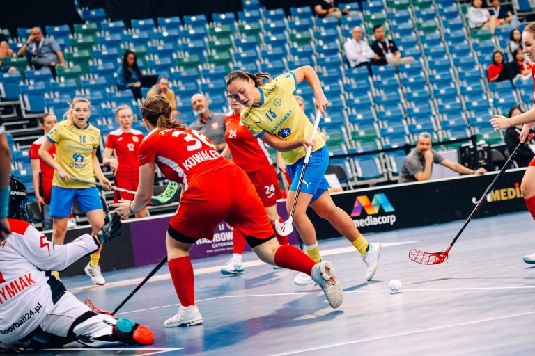 The world’s best step into the rink at the 2023 Women’s Floorball Championships held at the Singapore Sports Hub