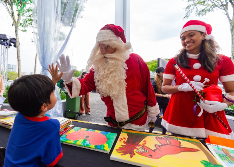 It’s A Christmas Candyland Takeover At The Singapore Sports Hub!